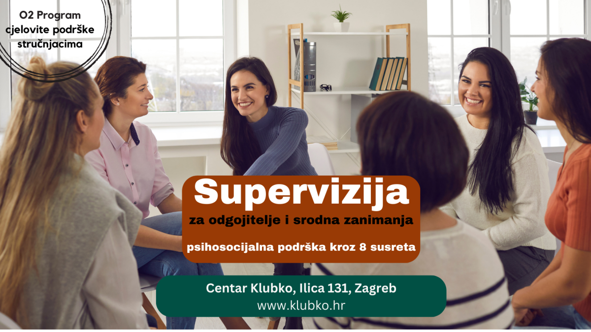 Supervizija za odgojitelje i srodna pomagačka zanimanja