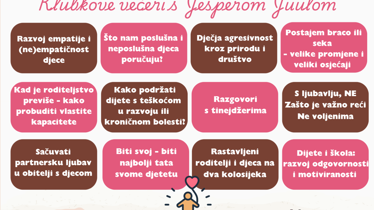 Klubkove večeri s Jesperom Juulom