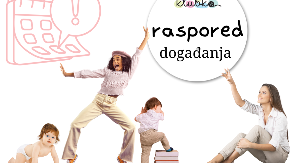 Raspored događanja Centra Klubko