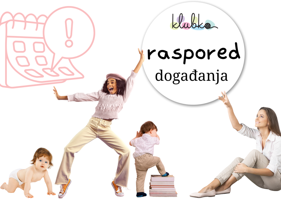 Raspored događanja Centra Klubko